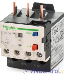 Rơ le nhiệt 3 cực - 10A SCHNEIDER LR3D08