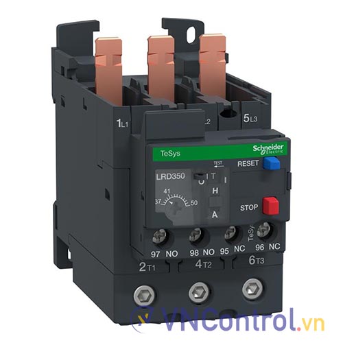 Rơ le nhiệt 3 cực - 10A SCHNEIDER LRD3503