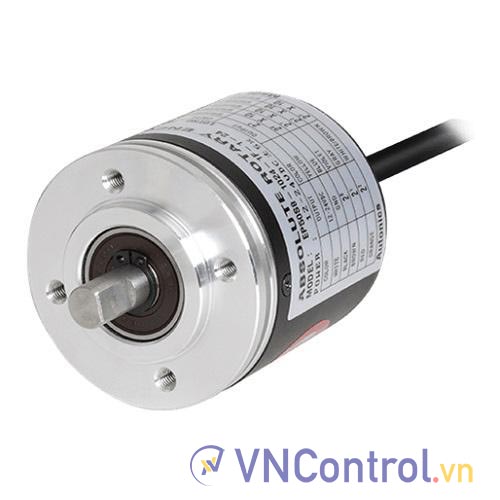 Bộ mã hóa vòng quay tuyệt đối Ø50mm, quay một vòng (Loại trục) AUTONICS EP50S8-16-2R-N-24