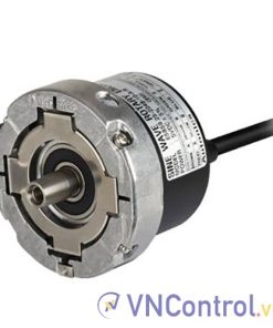 Bộ mã hóa vòng quay tương đối  Ø58 mm (Loại trục, dạng sóng sin) AUTONICS E58S9.25-2048-10-A-5-R