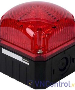 Đèn báo tín hiệu 90mm, loại nhiều màu sắc, gắn vào tường (Thấu kính đơn) AUTONICS MQVL-00-R