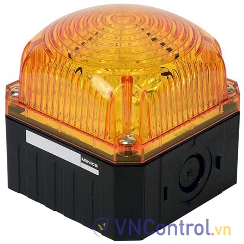 Đèn báo tín hiệu 90mm, loại nhiều màu sắc, gắn vào tường (Thấu kính đơn) AUTONICS MQVL-00-Y