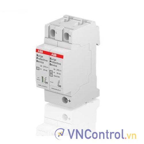 2CTB803972R1100 – CB chống sét ABB OVR T2 1N 40-275 P QS 1P+N 40kA