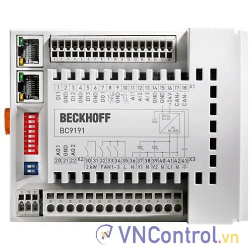 Bộ điều khiển tự động tòa nhà TwinCAT Beckhoff BC9191