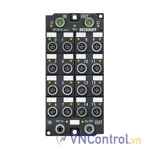 EtherCAT Box 16 kênh digital input 24VDC Beckhoff EP1819-0021