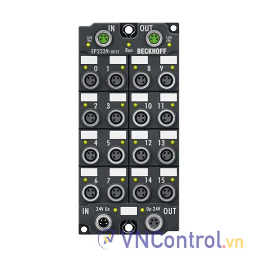 EtherCAT Box 16 kênh digital combi 24VDC Beckhoff EP2339-0021