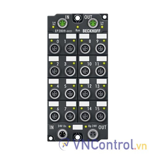 EtherCAT Box 16 kênh digital output 24VDC Beckhoff EP2809-0021