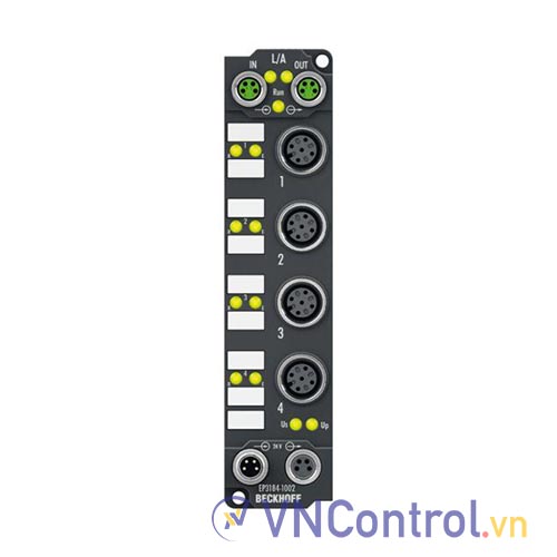 EtherCAT Box 4 kênh analog input 16 Bit Beckhoff EP3184-1002