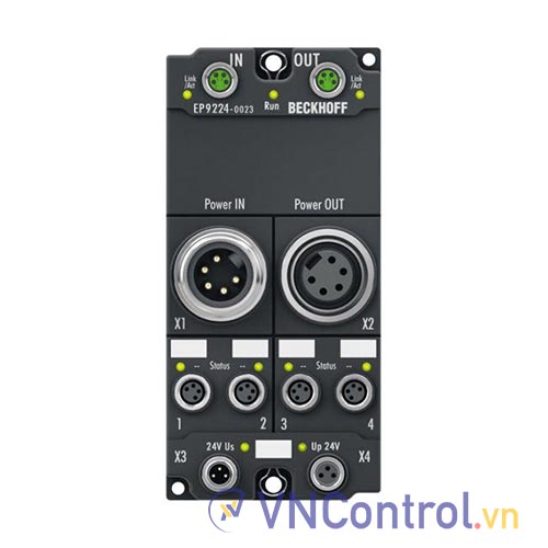 EtherCAT Box phân phối điện 4/4 kênh Beckhoff EP9224-0023