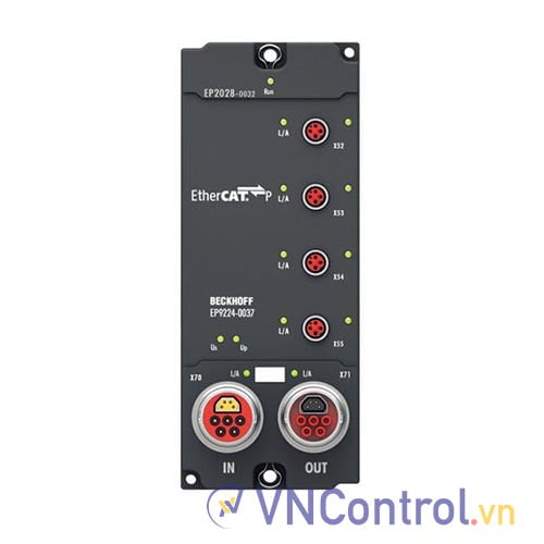 EtherCAT Box phân phối điện 4 kênh Beckhoff EP9224-0037