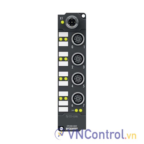 IO-Link box 8 kênh digital input 24VDC Beckhoff EPI1008-0002