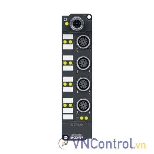 IO-Link box 8 kênh digital input 24VDC Beckhoff EPI1008-0002