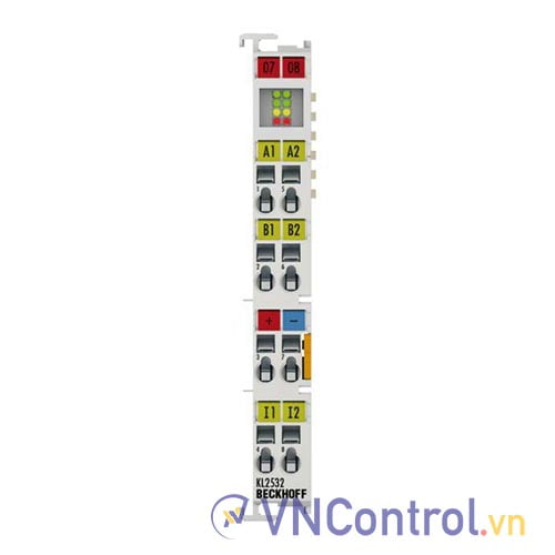 Bus terminal 2 kênh giao tiếp DC motor 24VDC Beckhoff KL2532