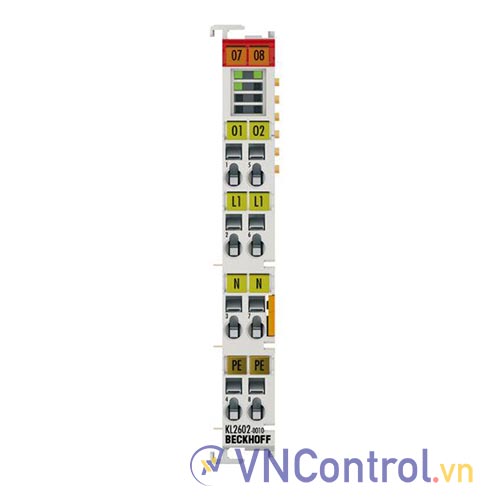 Bus terminal 2 kênh relay output 230VAC 5A Beckhoff KL2602-0010