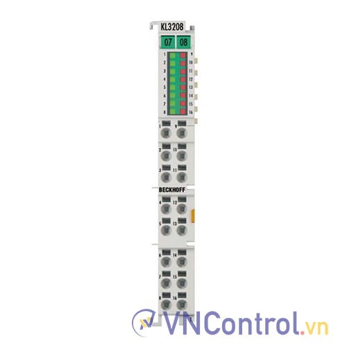 Cầu nối tín hiệu tương tự ngõ vào Beckhoff KL3208-0010