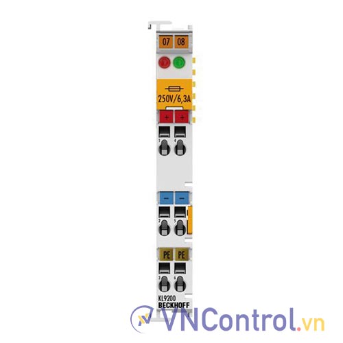 Thiết bị đầu cuối cấp nguồn 24VDC Beckhoff KL9200