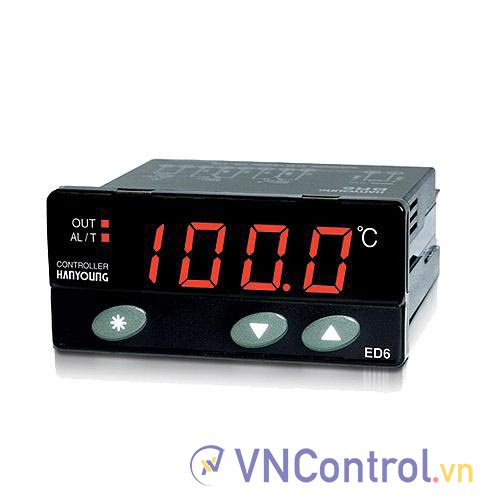 Bộ điều khiển nhiệt độ Hanyoung ED6-FPMAP4 72x36mm