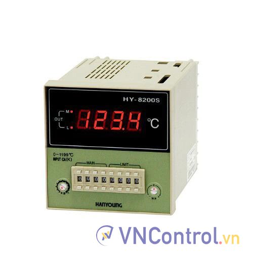 Bộ điều khiển nhiệt độ Hanyoung HY-8200S-FPMOR-02 96x96mm