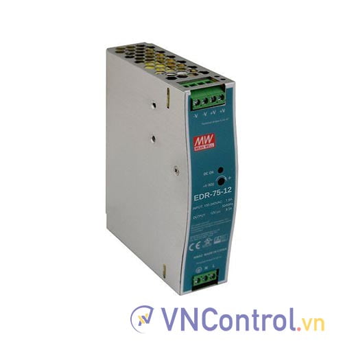 Bộ nguồn Meanwell EDR-75-12 (75W 12V 6.3A)