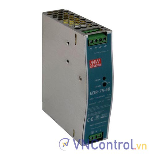 Bộ nguồn Meanwell EDR-75-48 (75W 48V 1.6A)