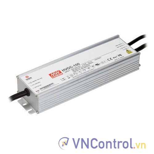 Bộ nguồn LED Meanwell HVGC-100-350AB (100W 29-285V 350mA)