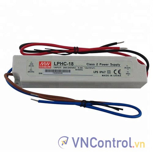 Bộ nguồn LED Meanwell LPHC-18-700 (6-25V 18W 700mA)