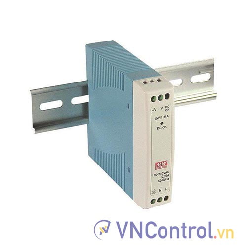 Bộ nguồn Meanwell MDR-20-15 (15V 20W 1.34A)