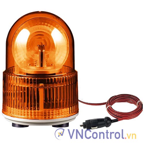 Đèn cảnh báo cho xe ưu tiên QLIGHT S100MLR-12-A 12VDC D100 màu hổ phách
