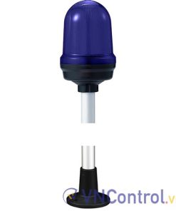 Đèn tín hiệu bóng LED Ø100mm QLIGHT Q100LP-BZ-110/220-B-QZ24