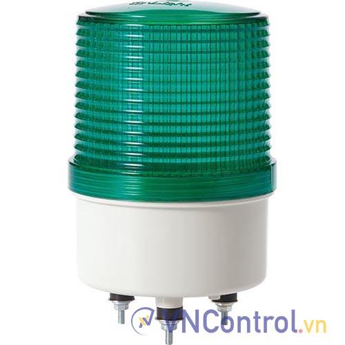 Đèn cảnh báo QLIGHT S100L-220-G 220VAC D100 màu xanh lá