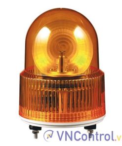 Đèn xoay cảnh báo QLIGHT S125R-110-A 110VAC D125 màu hổ phách