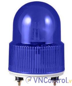 Đèn xoay cảnh báo QLIGHT S125R-110-B 110VAC D125 màu xanh