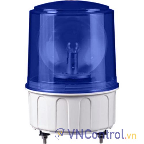 Đèn xoay cảnh báo QLIGHT S150U-220-B 220VAC D150 màu xanh