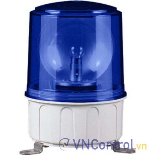 Đèn xoay cảnh báo QLIGHT S150U-FT-24-B 24VDC D150 màu xanh 