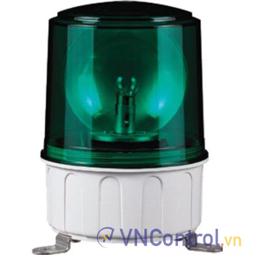 Đèn xoay cảnh báo QLIGHT S150U-FT-220-G 220VAC D150 màu xanh lá