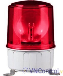 Đèn xoay cảnh báo QLIGHT S150U-FT-BZ-110-R 110VAC D150 có còi màu đỏ