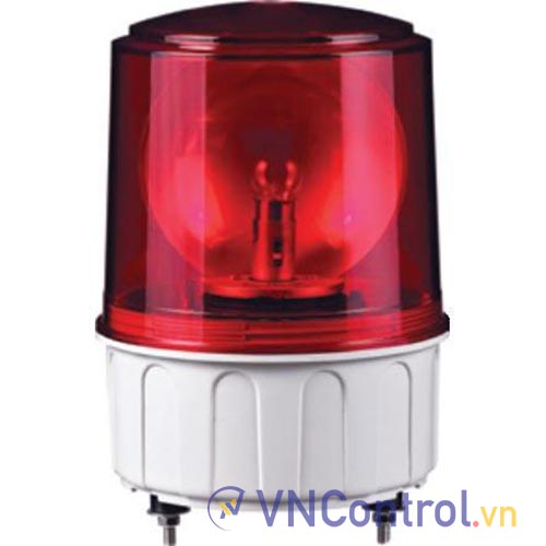 Đèn xoay cảnh báo QLIGHT S150U-220-R 220VAC D150 màu đỏ