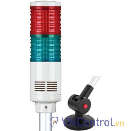 Đèn tháp QLIGHT ST45LF-WS-2-220-RG-QLA18 2 tầng 220VAC đa âm