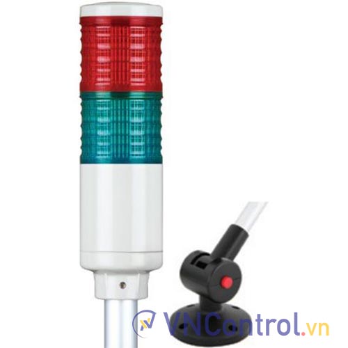 Đèn tháp QLIGHT ST45LF-2-110-RG-QLA18 2 tầng 110VAC D45