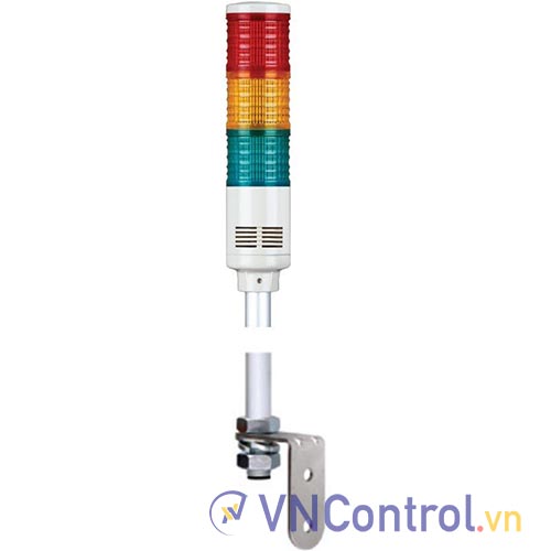 Đèn tháp QLIGHT ST45LF-BZ-3-220-RAG-LB18 3 tầng 220VAC có còi