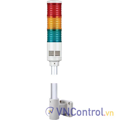 Đèn tháp QLIGHT ST45L-BZ-3-24-RAG-LW18 3 tầng 24VAC/DC có còi