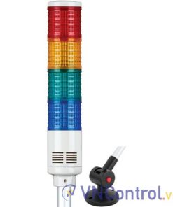 Đèn tháp QLIGHT ST45L-WA-4-24-RAGB-QLA18 4 tầng 24VAC/DC đa âm
