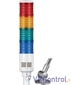Đèn tháp QLIGHT ST45L-WA-4-24-RAGB-SL18 4 tầng 24VAC/DC đa âm