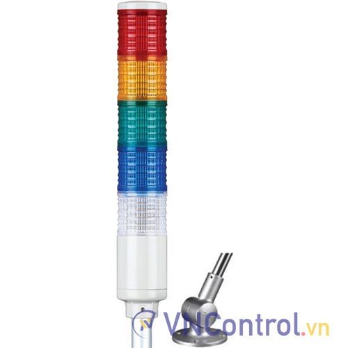 Đèn tháp QLIGHT ST45L-5-12-RAGBW-SL18 5 tầng 12VAC/DC D45