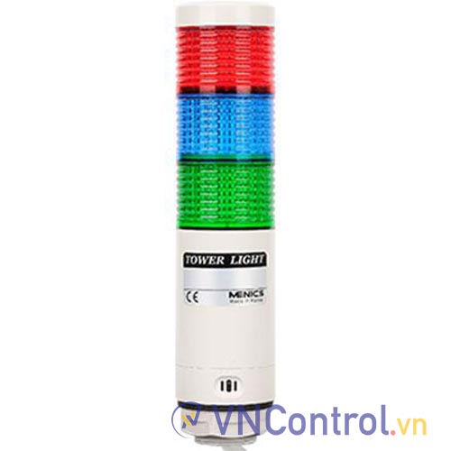 Đèn tháp AUTONICS PL4CB-301-RBG-M12F 3 tầng 12VAC/DC có còi