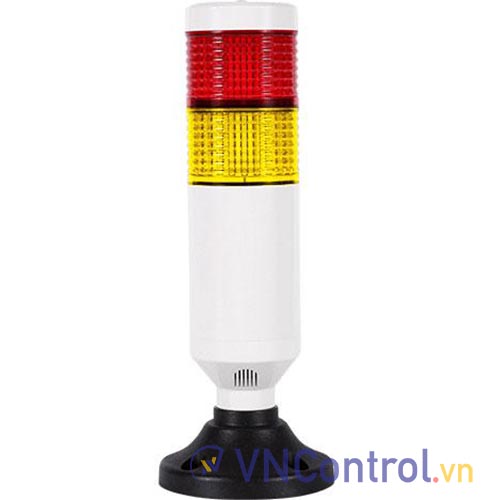 Đèn tháp AUTONICS PL4GB-201-RY-M12C 2 tầng 12VAC/DC có còi