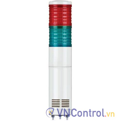Đèn tháp kết nối mạng LAN QLIGHT ST45ML-ETN-WA-2-220-RG 2 tầng 220VAC đa âm