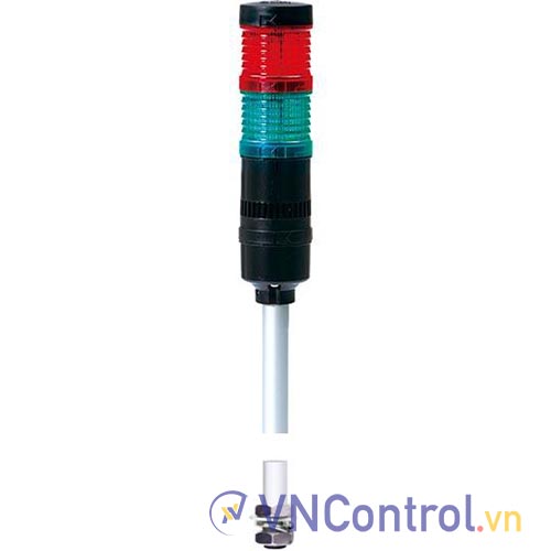 Đèn tháp QLIGHT QT50LF-BZ-2-12-RG 2 tầng 12VDC có còi