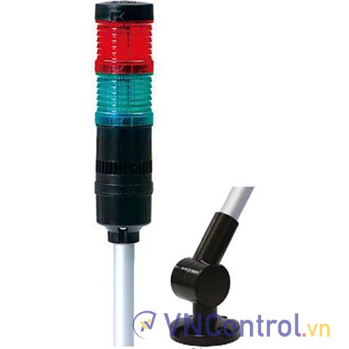 Đèn tháp QLIGHT QT50LF-BZ-2-12-RG-QL18 2 tầng 12VDC có còi