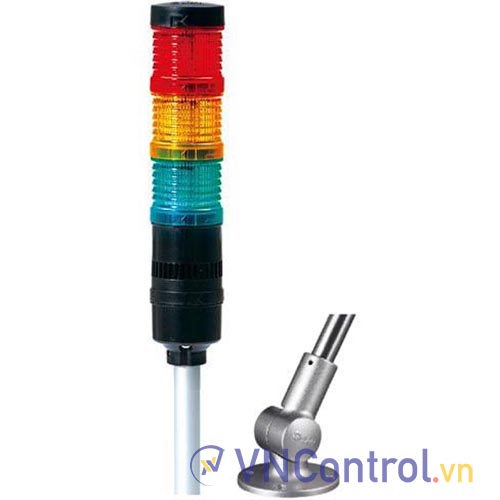 Đèn tháp QLIGHT QT50LF-BZ-3-24-RAG-SL18 3 tầng 24VDC có còi